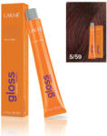 LAKMÉ COSMETICS Vopsea de par demipermanenta 5/59 saten mahon rosu Gloss 60ml (8429421355919)