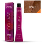 LAKMÉ COSMETICS Vopsea de par permanenta 8/40 blond deschis cupru Collage 60ml (8429421284011)