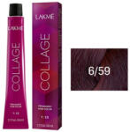 LAKMÉ COSMETICS Vopsea de par permanenta 6/59 blond inchis mahon rosu Collage 60ml (8429421265911)