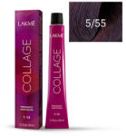 LAKMÉ COSMETICS Vopsea de par permanenta 5/55 saten deschis mahon intens Collage 60ml (8429421255516)