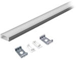 V-TAC Profil aluminiu pentru banda led 2m V-tac 23.5mm x 10mm alb (SKU-3367)