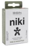 Mr&Mrs Fragrance Niki Pine & Eucalyptus - parfum pentru masina rezervă