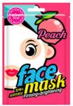 Bling Pop Coreea Mască de față cântătoare și iluminatoare Peach 20 ml Masca de fata