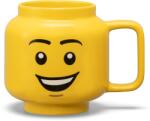 LEGO® Cana din ceramica LEGO 530 ml - baiat fericit (SL41460806)