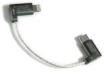 DD HIFI MFI06 - OTG adatkábel Lightning dugó és USB Type-C dugó csatlakozóval - 80 mm - 90° (DDHIFI-MFI06L-80)