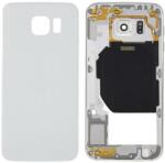  tel-szalk-1929705137 Samsung Galaxy S6 hátlapi ház lemez kamera lencsével fehér (tel-szalk-1929705137)