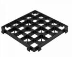 Bestent Iarbă pavaj plastic 33, 3x33, 3cm Negru OPTIMAL GRID