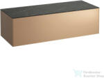 Laufen Sonar 117, 5x45, 5x34 cm-es 1 fiókos alsószekrény kivágás nélkül, Copper&Nero Marquina H4054200341411 (H4054200341411)