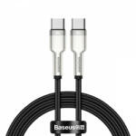Baseus Cafule USB-C-USB-C kábel, 100 W, 1 m (fekete) - szalaialkatreszek