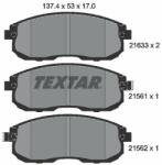 TEXTAR set placute frana, frana disc TEXTAR 2156101 (2156101)
