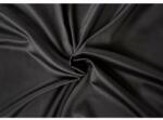 Kvalitex Cearșaf de pat Kvalitex Luxury collection, satin negru, 220 x 200 cm + 15 cm, 220 x 200 cm