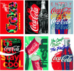 Lizzy Card Coca-Cola Lipamill tűzött füzet A/4, 40 lap kockás, többféle minta (LIZ-88495688) - officetrade