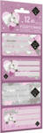 Lizzy Card Wild Beauty Purple füzetcímke 12 db-os, lovas (LIZ-23072810) - mesescuccok