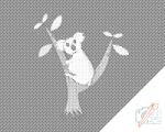  PontPöttyöző - Koala fán Méret: 40x50cm, Keretezés: Keret nélkül (csak a vászon), Szín: Piros