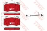 TRW Set placute frana, frana disc MERCEDES C-CLASS T-Model (S203) (2001 - 2007) TRW GDB1543DTE