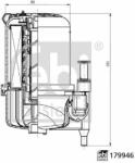 Febi Bilstein filtru combustibil FEBI BILSTEIN 179946 - automobilus