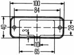 HELLA 2PF961167-021 Lumini pozitie