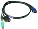 LevelOne Switch KVM Level One Cable ACC-3201 USB+PS/2 1, 80m (ACC-3201)
