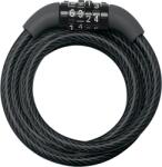 Masterlock Fif kombinációs kábelzár, fekete, 1, 20m x 8mm (8143EURDPRO)