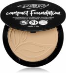 puroBIO Cosmetics Compact Foundation kompakt púderes alapozó SPF 10 árnyalat 02 9 g