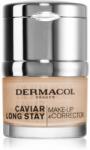 Dermacol Caviar Long Stay tartós alapozó kaviárkivonattal és tökéletesítő korrektorral árnyalat 4 Tan 30 ml