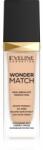  Eveline Cosmetics Wonder Match tartós folyékony alapozó hialuronsavval árnyalat 16 Light Beige 30 ml