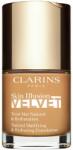 Clarins Skin Illusion Velvet mattító folyékony alapozó tápláló hatással árnyalat 114N 30 ml