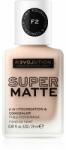Revolution Relove Super Matte Foundation tartós matt alapozó árnyalat F2 24 ml