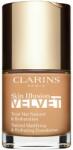 Clarins Skin Illusion Velvet mattító folyékony alapozó tápláló hatással árnyalat 112C 30 ml