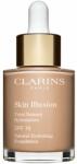 Clarins Skin Illusion Natural Hydrating Foundation világosító hidratáló make-up SPF 15 árnyalat 109C Wheat 30 ml