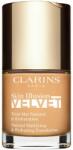 Clarins Skin Illusion Velvet mattító folyékony alapozó tápláló hatással árnyalat 112.5W 30 ml