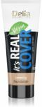 Delia Cosmetics It's Real Cover fedő hatású alapozó árnyalat 203 Latte 30 ml