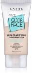 LAMEL OhMy Clear Face Magas fedésű alapozó árnyalat 401 40 ml