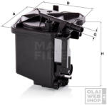  Mann-Filter üzemanyagszűrő WK939/2Z