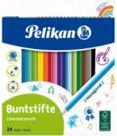 Pelikan Creioane color Pelikan hexagonale, set 24 (C977)