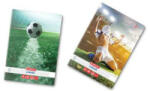 Herlitz Caiet Herlitz A4, 80 file, 70g/mp, matematica, colturi rotunjite, Motiv fotbal (9488020)