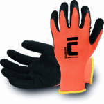 CERVA SALANGANA kesztyű pes/latex (narancssárga, 8) (0108026490080)
