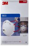 3M 3M 8833 FFP3 RD légzésvédő maszk - szelepes - 10 db (309)