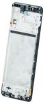 Samsung GH82-23568A Gyári Samsung Galaxy M51 OELD kijelző érintővel fekete kerettel előlap (GH82-23568A)
