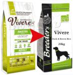 Vivere Medium Adult Duck & Peas & Brown Rice 20kg