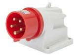 Gewiss Ipari dugvilla falra szerelhető 3P+N+E ráépíthető 32A 380-415V(50+60Hz) piros IEC309HP GEWISS - GW60420 (GW60420)