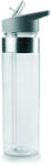 Ibili Sticla apa sport Ibili-Hidratation, tritan plastic, 6.5x25 cm, transparent gri (IB-720307)