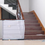 Empria Plasa de siguranta pentru balustrade scari, balcoane si terase, 300 x 78 cm, alb (B7700ABplasa380x78)