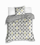  Villanykörte/izzó ágyneműhuzat (140x200 + 70x90 cm), 2 részes