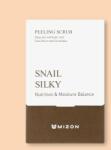 MIZON Snail Silky Peeling Scrub arcbozót - 5 g * 40 db