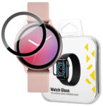 MG Watch Glass Hybrid sticla temperata pentru Samsung Galaxy Watch Active 2 40mm, negru