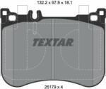 TEXTAR set placute frana, frana disc TEXTAR 2517901 (2517901)