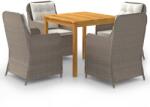 vidaXL 5 részes barna 3067728
