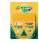 Crayola Crayola: 2 x 12 db pormentes kréta törlővel (98268) - aqua