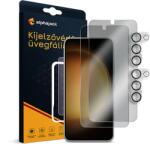 Alphajack Samsung Galaxy S23 Plus 2db üvegfólia + 2db kamera lencse védő 9H 2.5D HD 0.33mm Alphajack